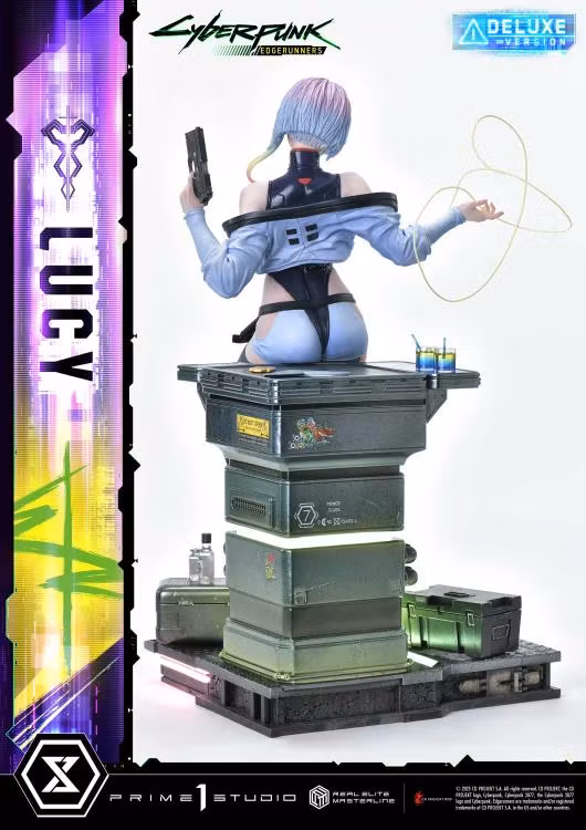 Cyberpunk: Edgerunners Real Elite Masterline Lucy (Deluxe Ver.) 1/4 Scale Limited Edition Statue (With Bonus)
