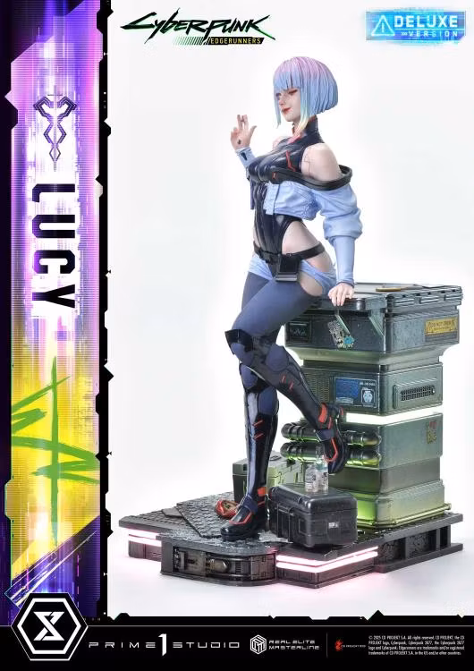 Cyberpunk: Edgerunners Real Elite Masterline Lucy (Deluxe Ver.) 1/4 Scale Limited Edition Statue (With Bonus)