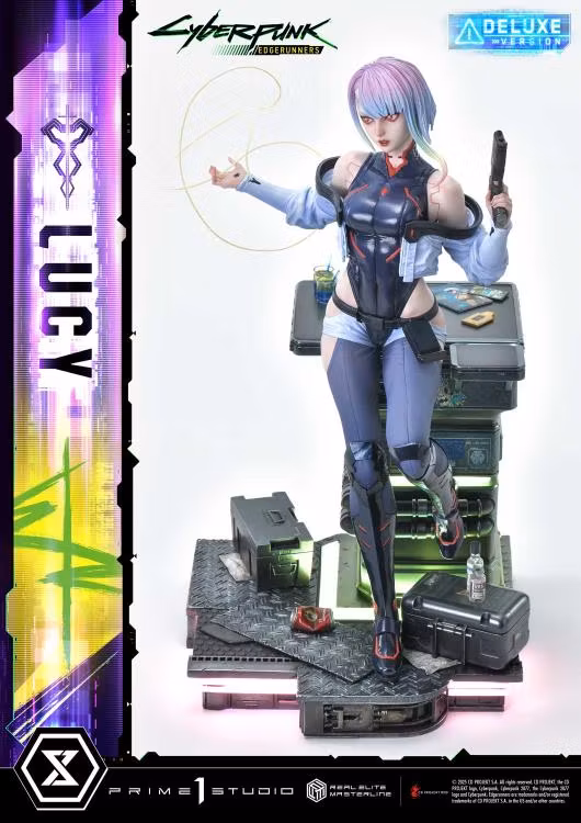 Cyberpunk: Edgerunners Real Elite Masterline Lucy (Deluxe Ver.) 1/4 Scale Limited Edition Statue (With Bonus)