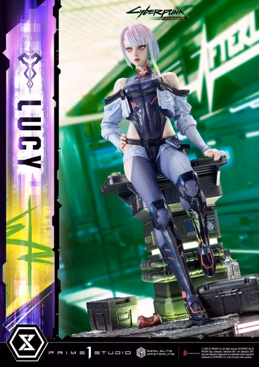 Cyberpunk: Edgerunners Real Elite Masterline Lucy (Deluxe Ver.) 1/4 Scale Limited Edition Statue (With Bonus)