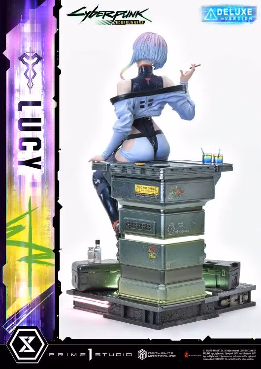 Cyberpunk: Edgerunners Real Elite Masterline Lucy (Deluxe Ver.) 1/4 Scale Limited Edition Statue (With Bonus)