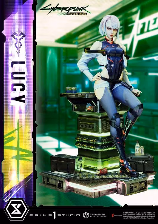 Cyberpunk: Edgerunners Real Elite Masterline Lucy (Deluxe Ver.) 1/4 Scale Limited Edition Statue (With Bonus)