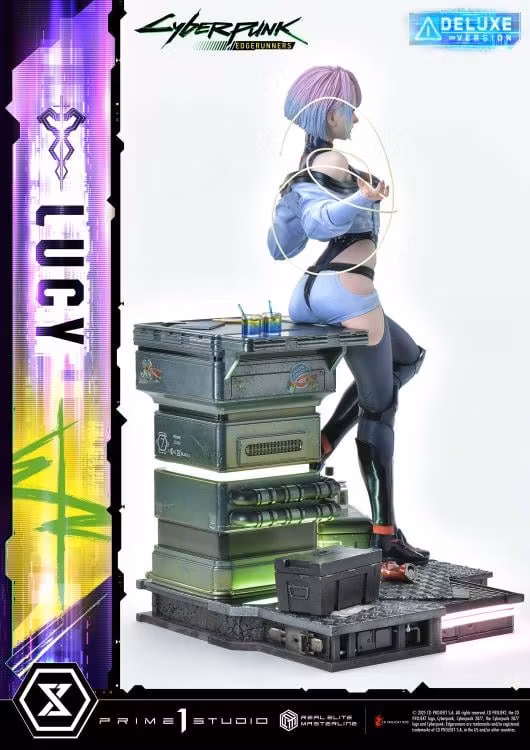 Cyberpunk: Edgerunners Real Elite Masterline Lucy (Deluxe Ver.) 1/4 Scale Limited Edition Statue (With Bonus)