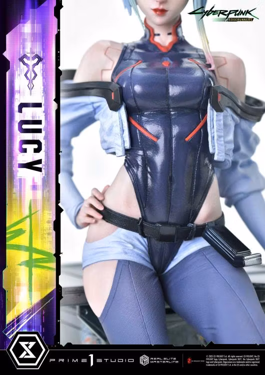 Cyberpunk: Edgerunners Real Elite Masterline Lucy (Deluxe Ver.) 1/4 Scale Limited Edition Statue (With Bonus)