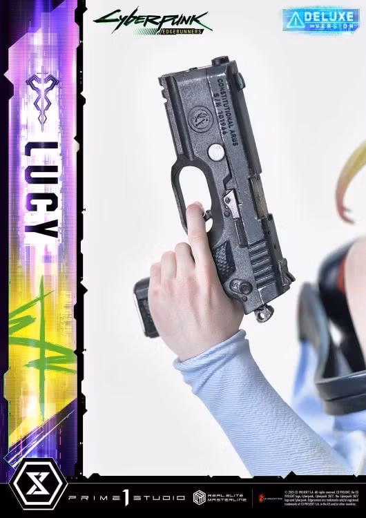 Cyberpunk: Edgerunners Real Elite Masterline Lucy (Deluxe Ver.) 1/4 Scale Limited Edition Statue (With Bonus)