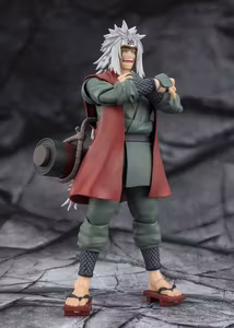 Naruto: Shippuden S.H.Figuarts Jiraiya -Hidden Leaf Heroic Master Sage- (Sage Mode Set) Action Figure