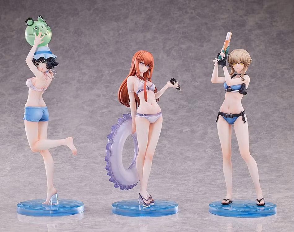 Steins Gate Suzuha Amane & Kurisu Makise & Mayuri Shiina (Swimsuit Ver.) 3-Pack
