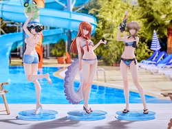 Steins Gate Suzuha Amane & Kurisu Makise & Mayuri Shiina (Swimsuit Ver.) 3-Pack