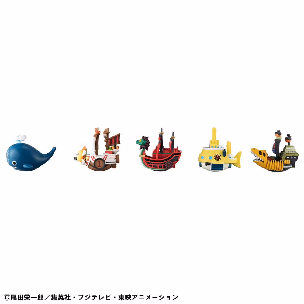 One Piece Yuracolle Series Grand Line Vol.2 Set of 5 Figures