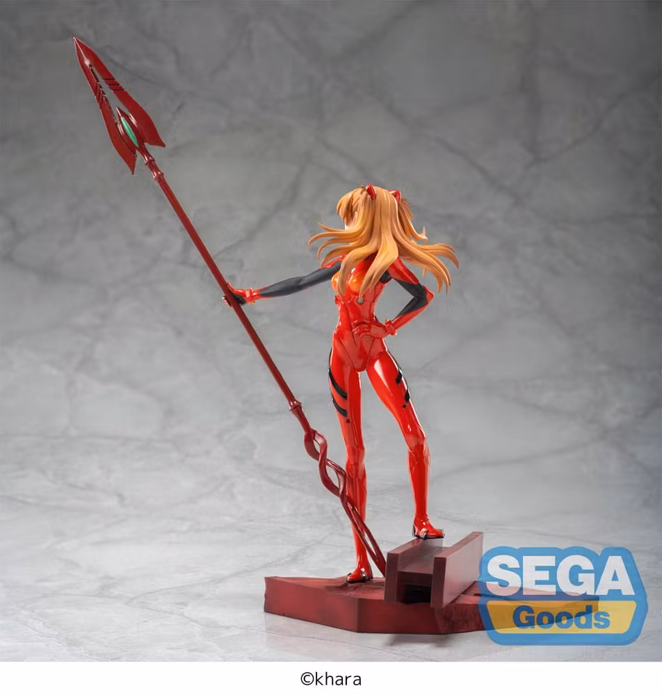 Rebuild of Evangelion Luminasta Asuka Shikinami Langley x Spear of Cassius Figure