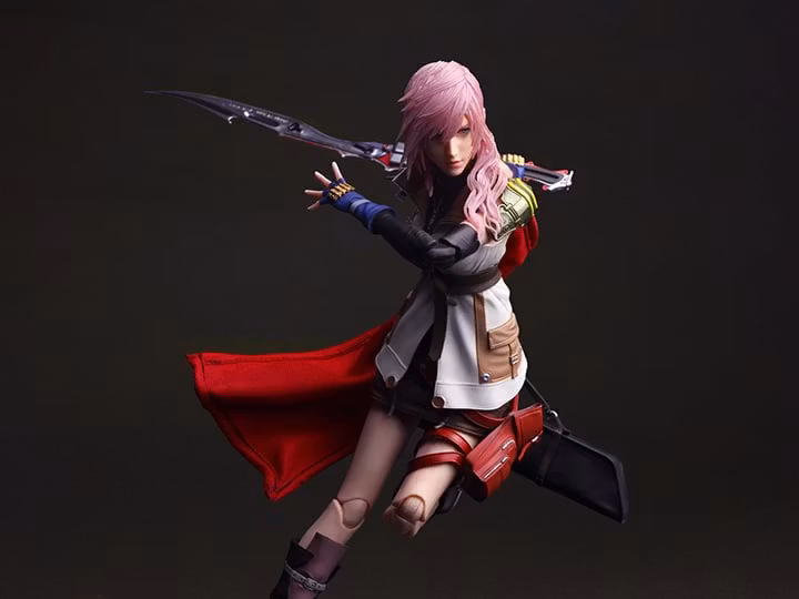Final Fantasy XIII Play Arts Shin Lightning Action Figure