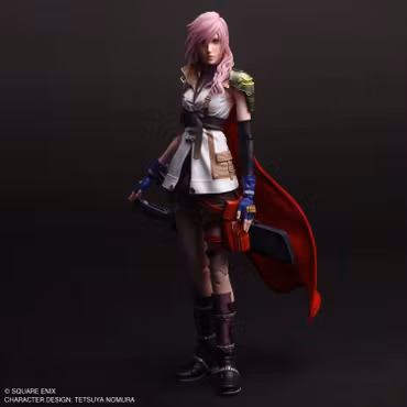 Final Fantasy XIII Play Arts Shin Lightning Action Figure