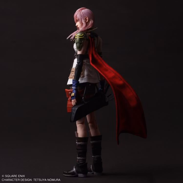 Final Fantasy XIII Play Arts Shin Lightning Action Figure