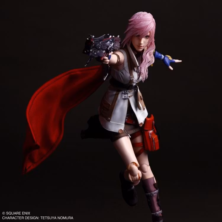 Final Fantasy XIII Play Arts Shin Lightning Action Figure