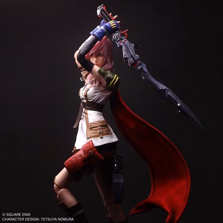 Final Fantasy XIII Play Arts Shin Lightning Action Figure