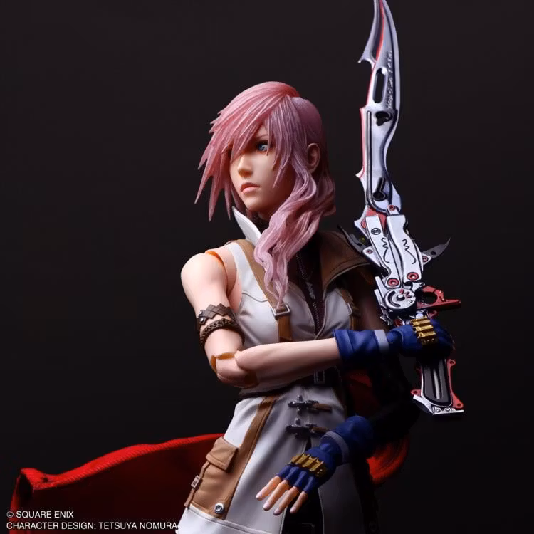Final Fantasy XIII Play Arts Shin Lightning Action Figure