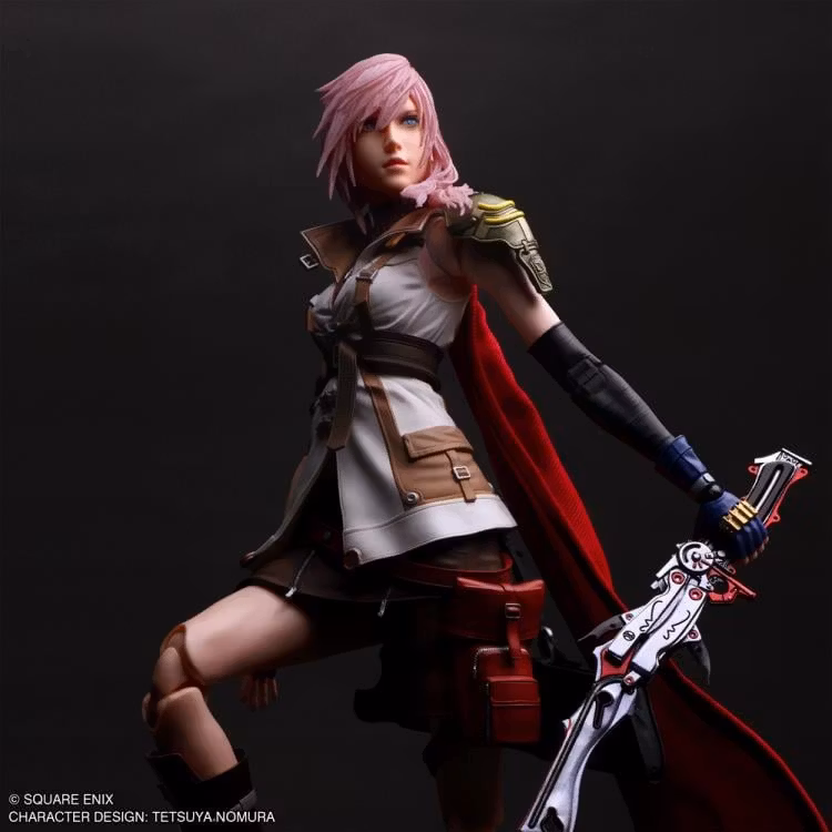 Final Fantasy XIII Play Arts Shin Lightning Action Figure