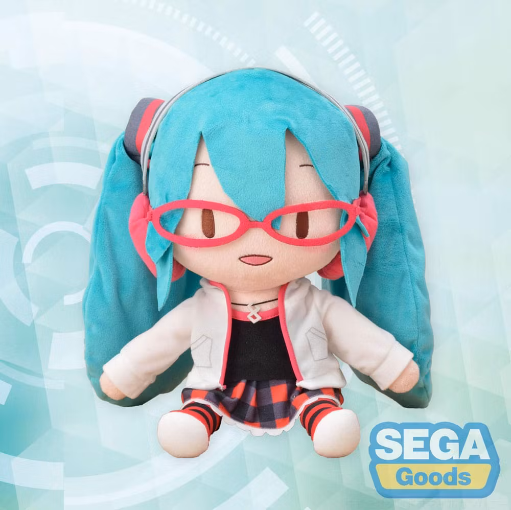 Hatsune Miku Project Diva Arcade Future Tone Fuwa Petit Plush Figure Hatsune Miku Natural LL