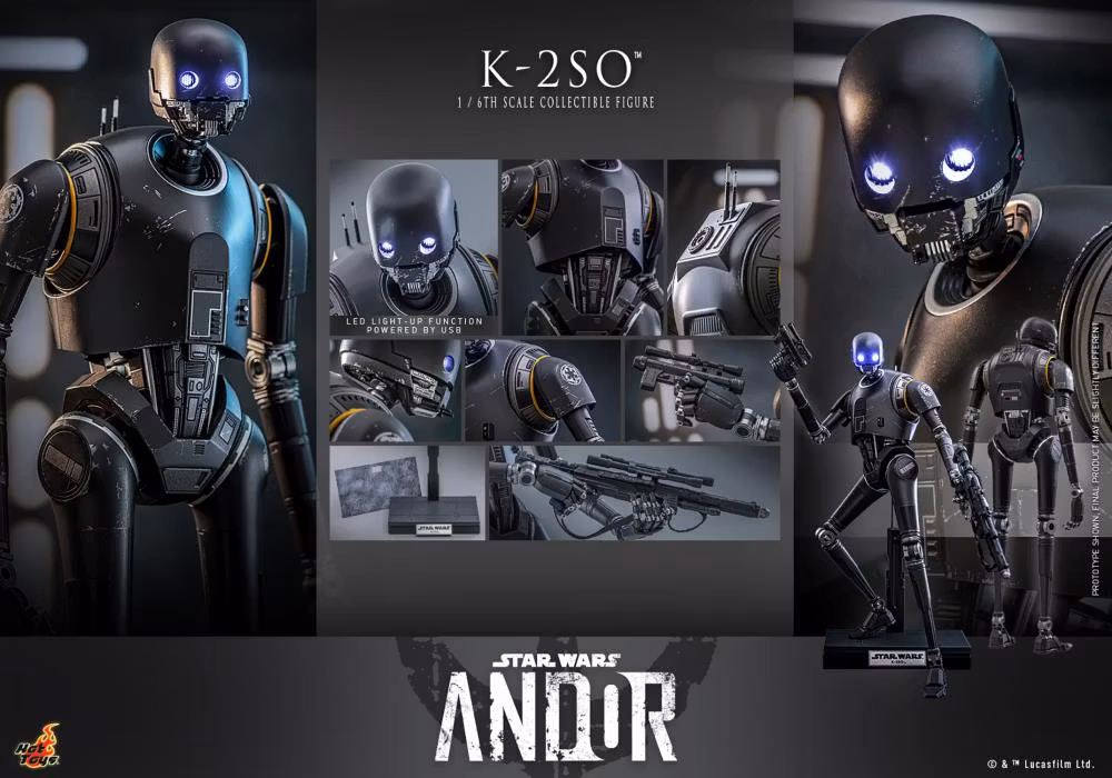 Star Wars: Andor TMS156 K-2SO 1/6th Scale Collectible Figure