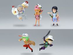 One Piece World Collectable Figure One Piece Hachinosu 2 Set of 5 Figures