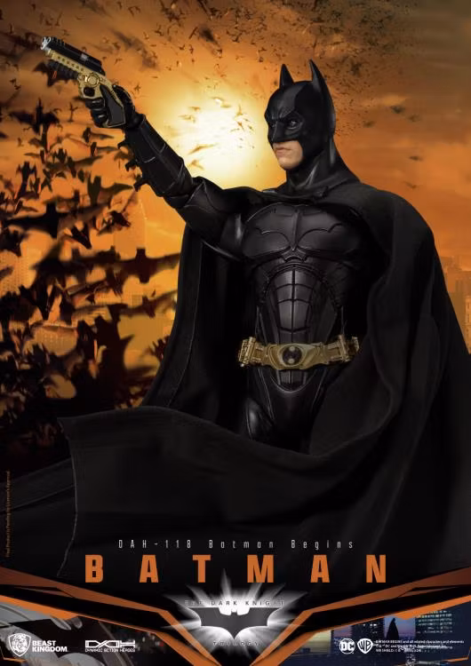 Batman Begins Dynamic 8ction Heroes DAH-118 Batman Action Figure
