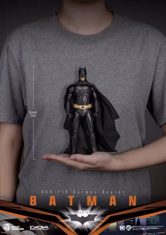 Batman Begins Dynamic 8ction Heroes DAH-118 Batman Action Figure