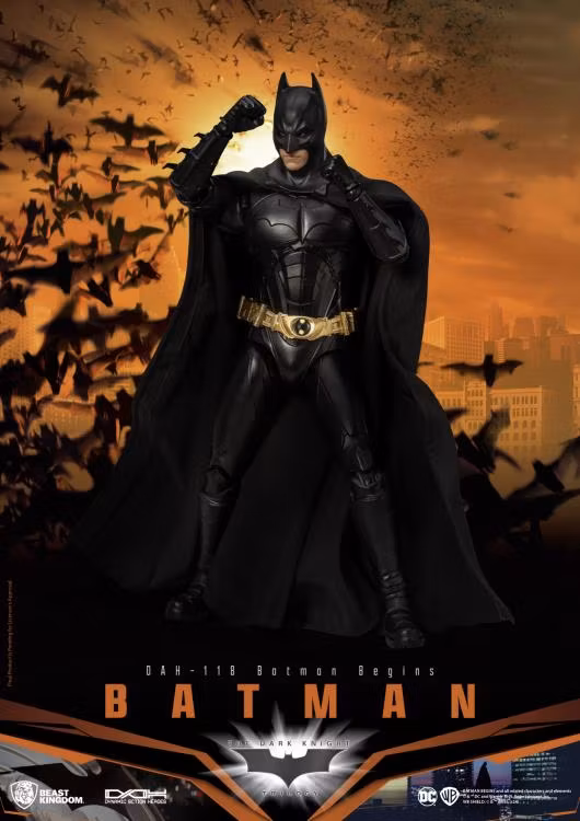 Batman Begins Dynamic 8ction Heroes DAH-118 Batman Action Figure