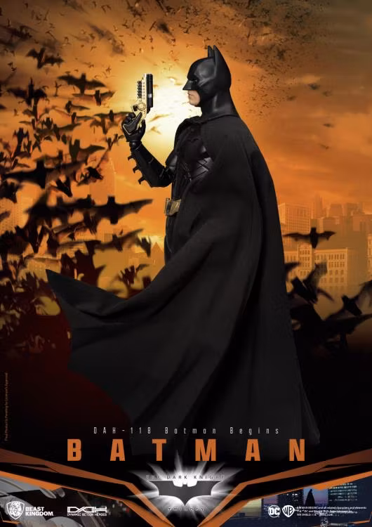 Batman Begins Dynamic 8ction Heroes DAH-118 Batman Action Figure
