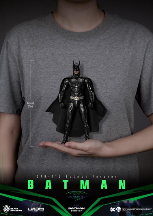 Batman Forever Dynamic 8ction Heroes DAH-115 Batman Action Figure