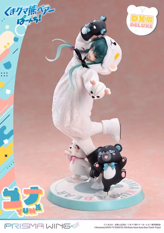Kuma Kuma Kuma Bear Punch! Prisma Wing Yuna (Deluxe Ver.) 1/7 Scale Figure