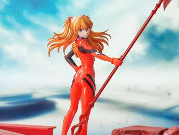 Rebuild of Evangelion Luminasta Asuka Shikinami Langley x Spear of Cassius Figure