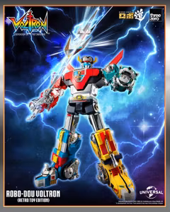 Voltron: Defender of the Universe ROBO-DOU Voltron (Retro Toy Edition) Action Figure