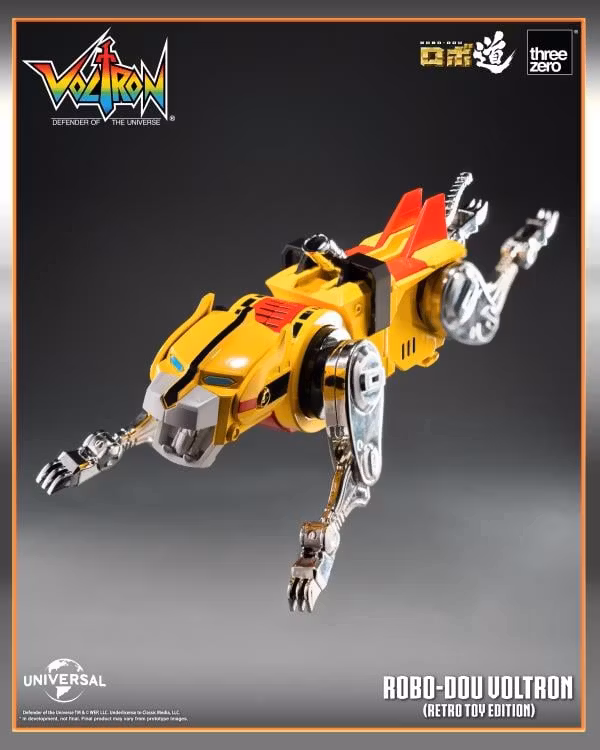 Voltron: Defender of the Universe ROBO-DOU Voltron (Retro Toy Edition) Action Figure
