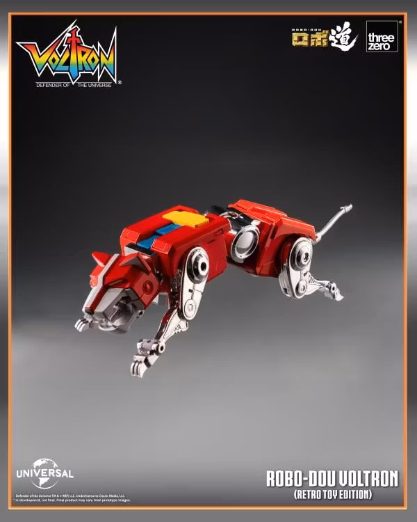 Voltron: Defender of the Universe ROBO-DOU Voltron (Retro Toy Edition) Action Figure
