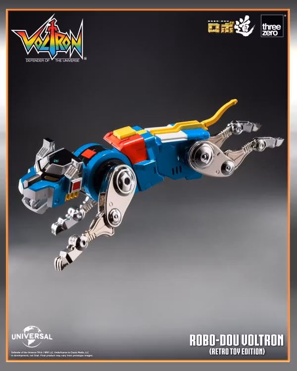 Voltron: Defender of the Universe ROBO-DOU Voltron (Retro Toy Edition) Action Figure