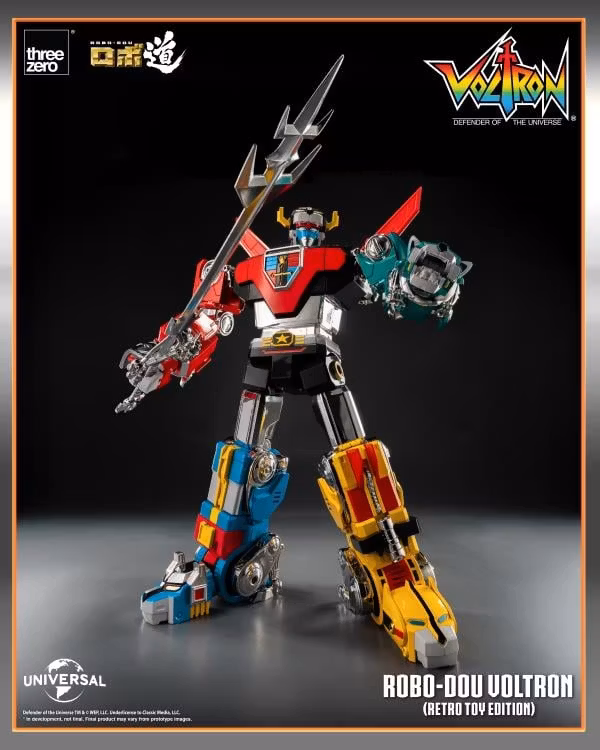 Voltron: Defender of the Universe ROBO-DOU Voltron (Retro Toy Edition) Action Figure