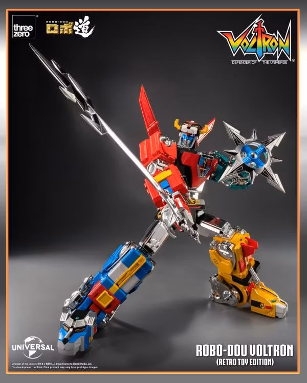 Voltron: Defender of the Universe ROBO-DOU Voltron (Retro Toy Edition) Action Figure