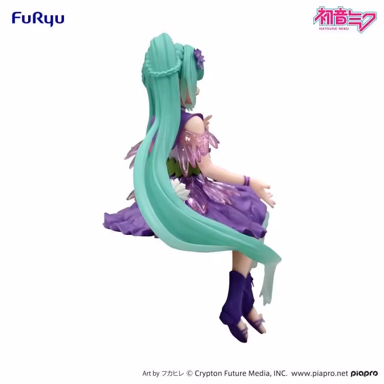 Vocaloid Hatsune Miku (Flower Fairy Cosmos Purple Color Ver.) Noodle Stopper Figure
