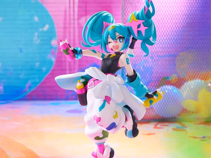 Vocaloid Trio-Try-iT Hatsune Miku (Paint Girl) Figure
