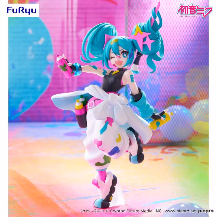 Vocaloid Trio-Try-iT Hatsune Miku (Paint Girl) Figure
