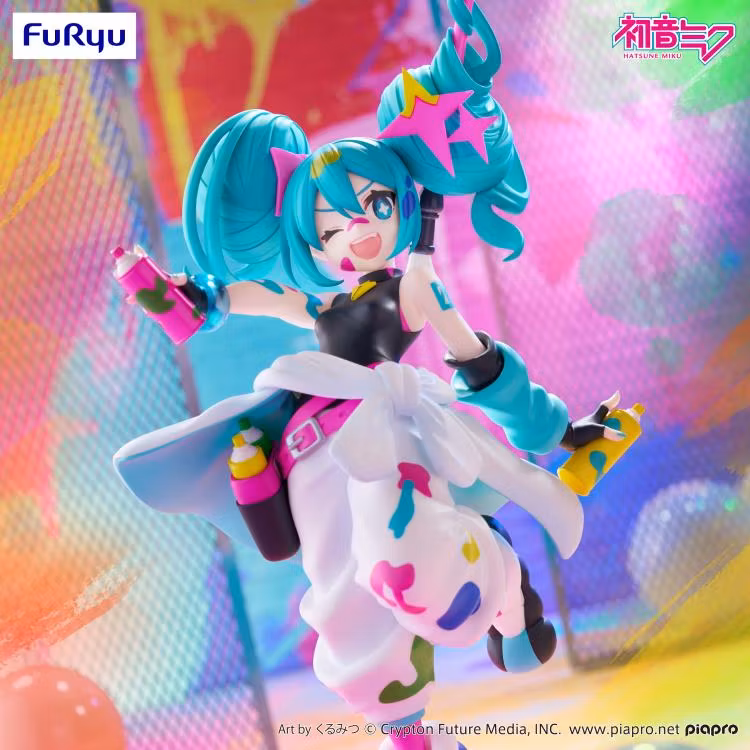 Vocaloid Trio-Try-iT Hatsune Miku (Paint Girl) Figure