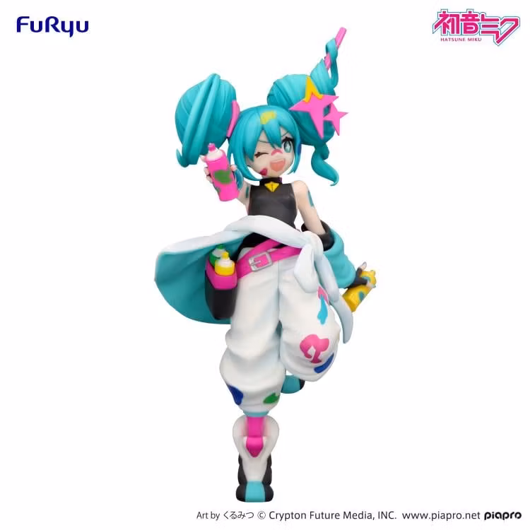 Vocaloid Trio-Try-iT Hatsune Miku (Paint Girl) Figure