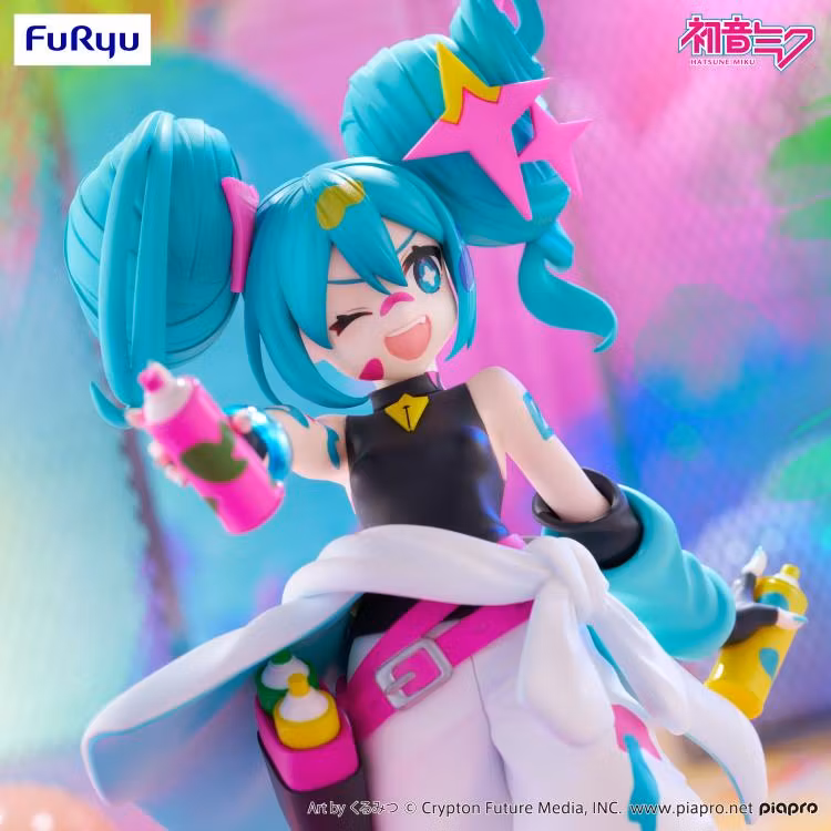 Vocaloid Trio-Try-iT Hatsune Miku (Paint Girl) Figure
