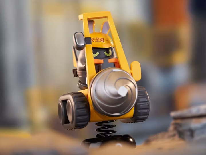 Zenless Zone Zero Happy Shake Safety Bangboo Springy Chibi Figure