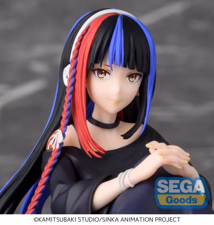 Kamitsubaki City Under Construction Haru Asanushi Premium Perching Figure