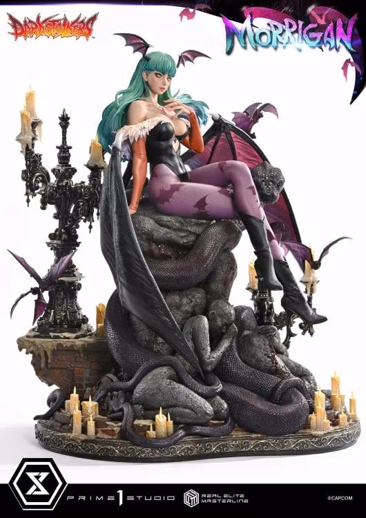 Darkstalkers Real Elite Masterline Morrigan 1/4 Scale Statue