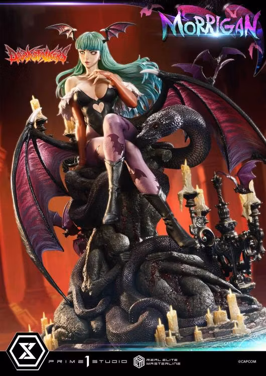 Darkstalkers Real Elite Masterline Morrigan 1/4 Scale Statue
