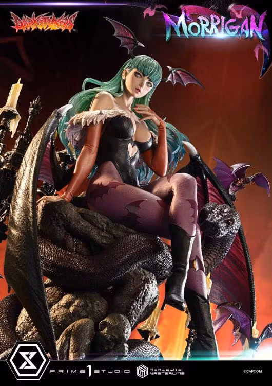 Darkstalkers Real Elite Masterline Morrigan 1/4 Scale Statue