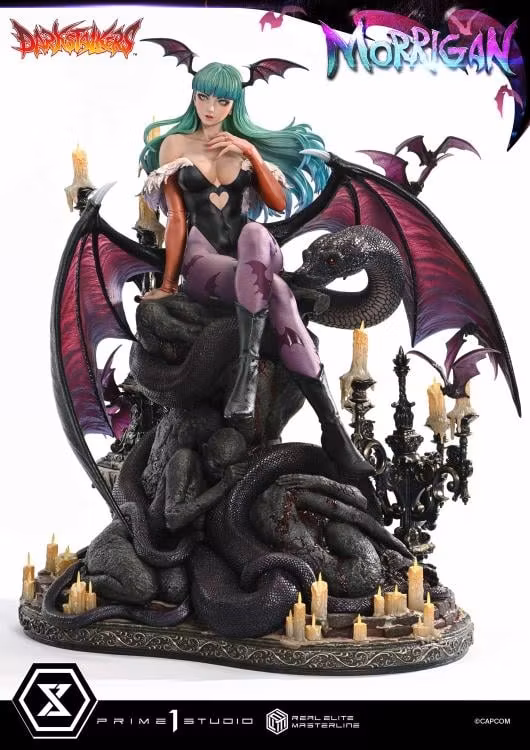 Darkstalkers Real Elite Masterline Morrigan 1/4 Scale Limited Edition Statue (With Bonus)