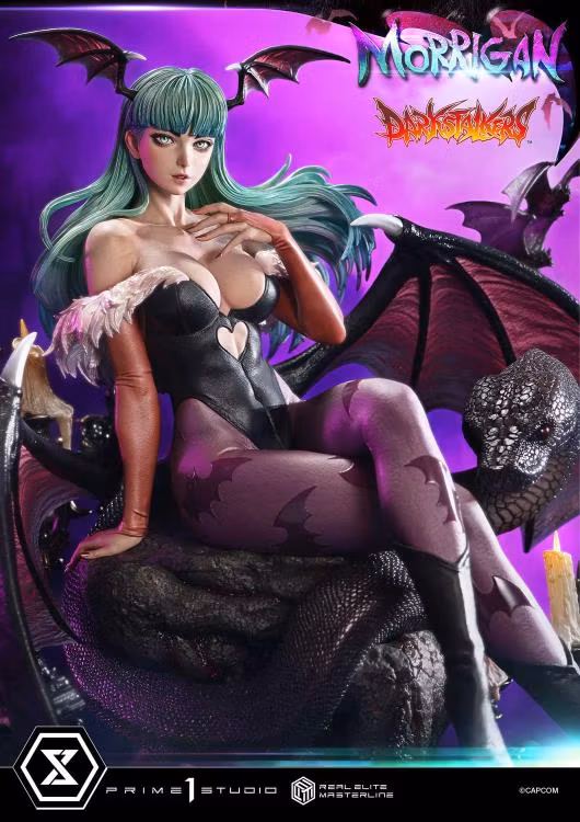 Darkstalkers Real Elite Masterline Morrigan 1/4 Scale Limited Edition Statue (With Bonus)